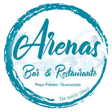Logo for Soda Arenas Beach bar and restaurant in Playa Potrero Guanacaste